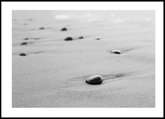 Small Stones On The Beach Plakat