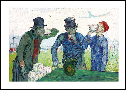 The Drinkers By Vincent van Gogh Plakat