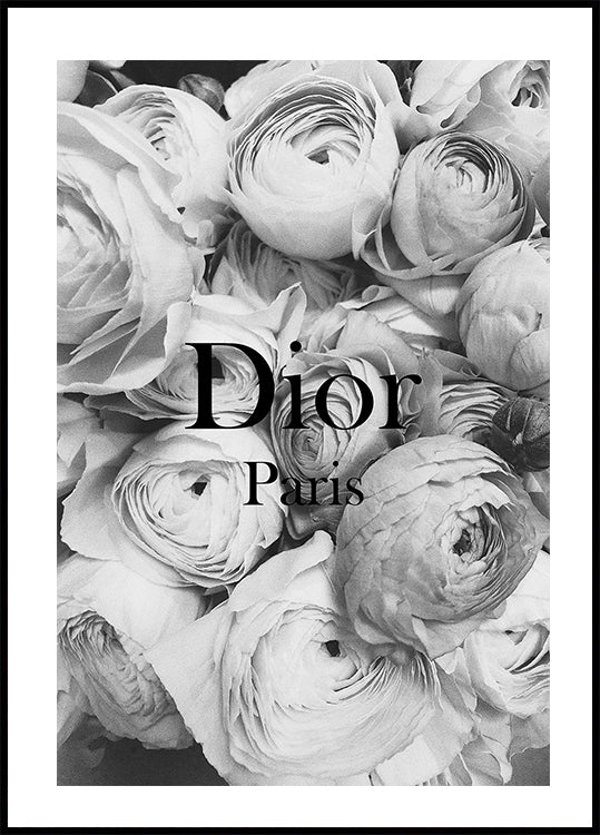 Dior Ranunculus Plakat