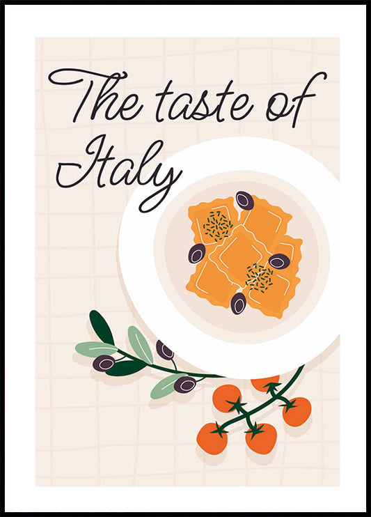 The Taste of Italy Plakat