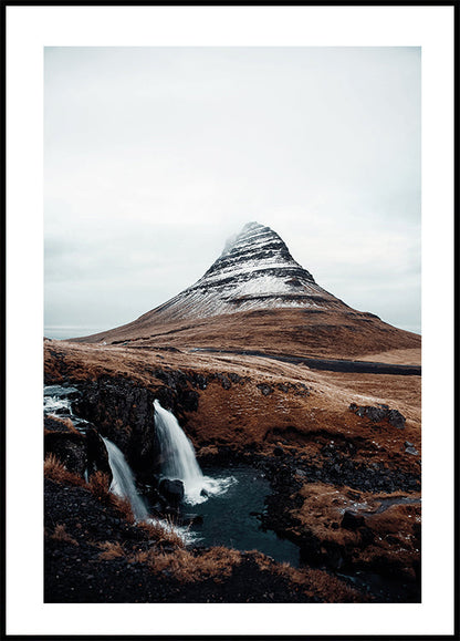 View Of The Kirkjufell Mountain Plakat