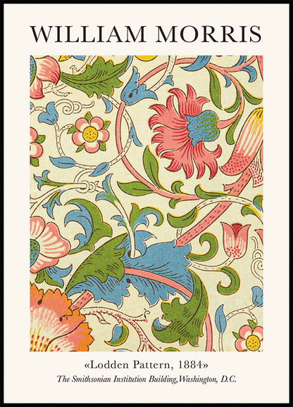 William Morris Lodden Pattern Plakat