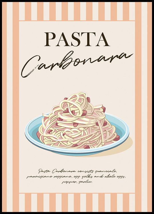 Carbonara Plakat