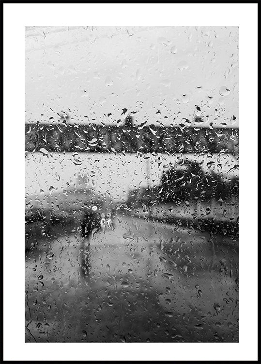 Behind Rain Drops Plakat