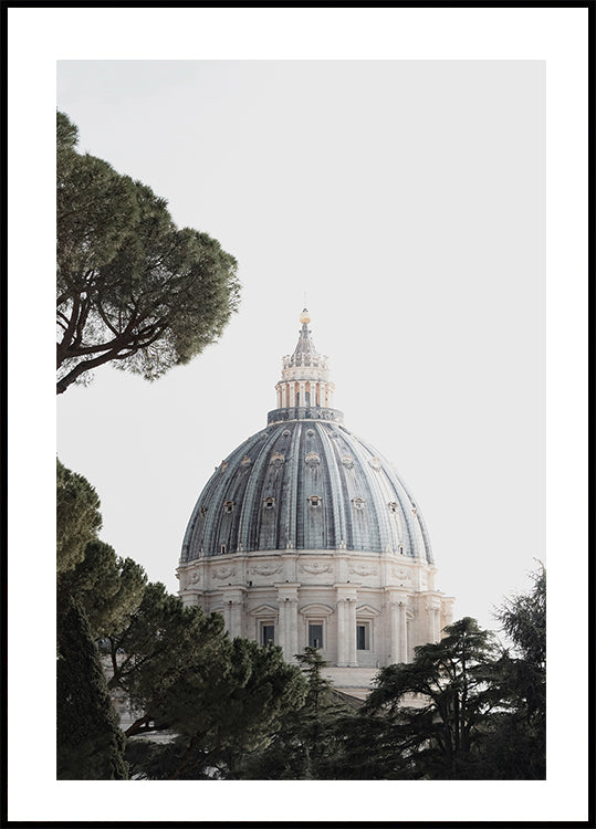 Saint Peter's Church Rome Plakat