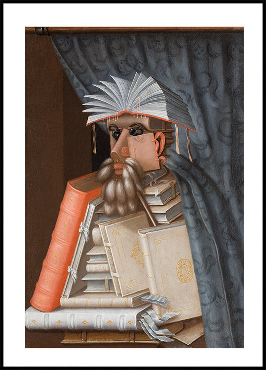 The Librarian By Giuseppe Arcimboldo Plakat