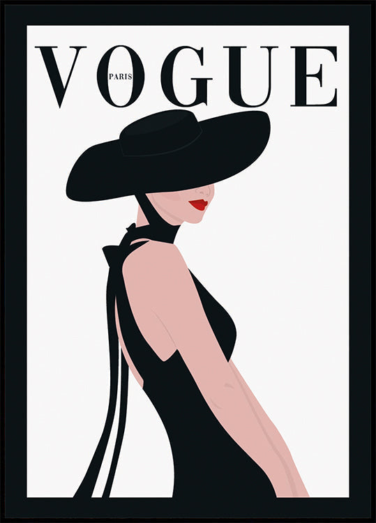 Woman Vogue Plakat