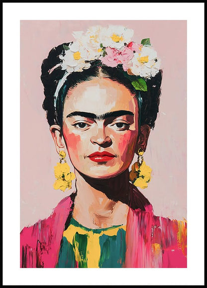 Frida Kahlo Artistic Painting Plakat