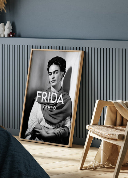 Frida Kahlo Portrait Feminist Plakat