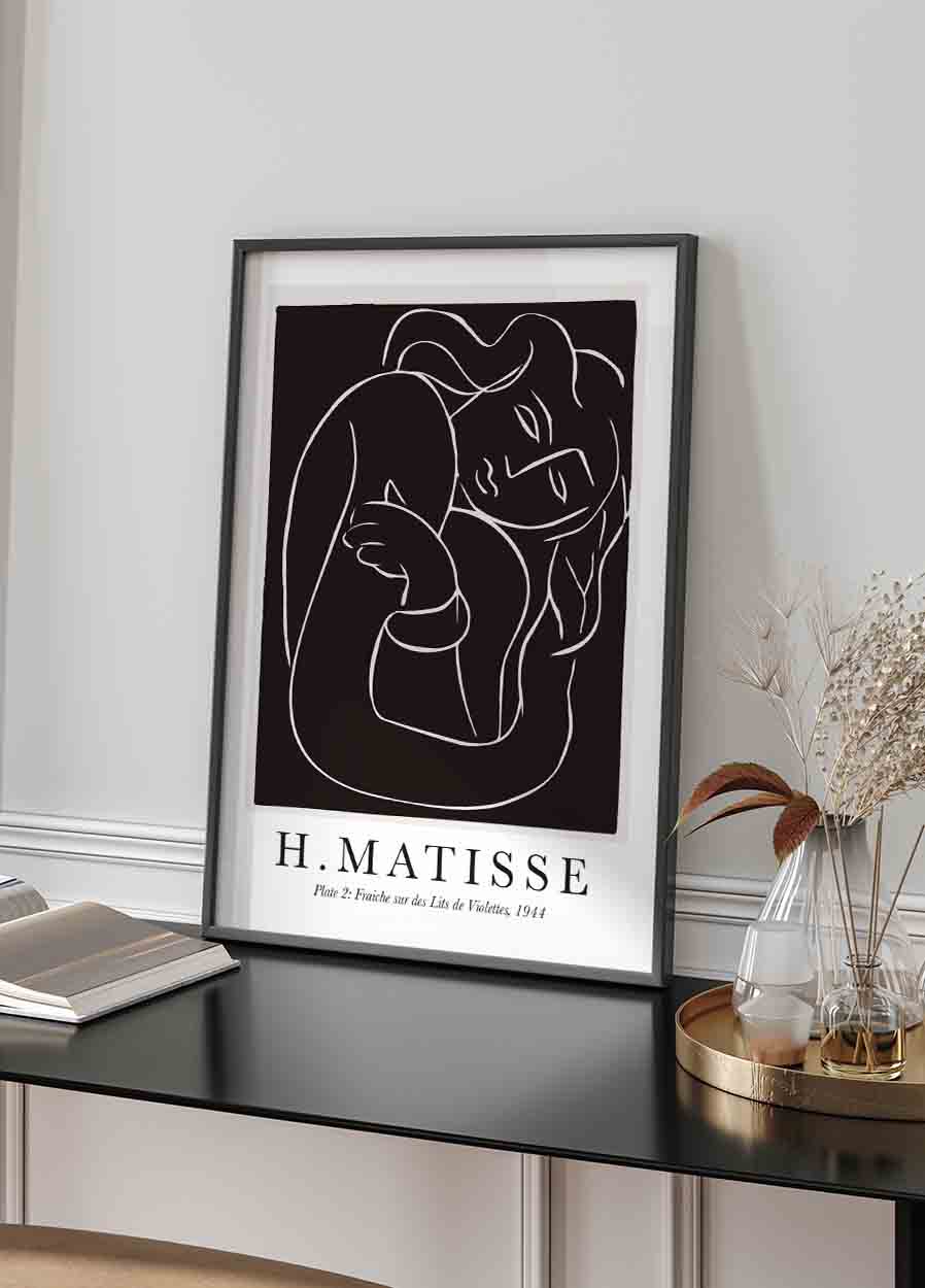 H. Matisse Pasiphae Plate Plakat