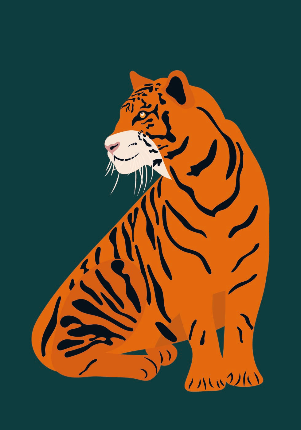 Le Tigre Plakat