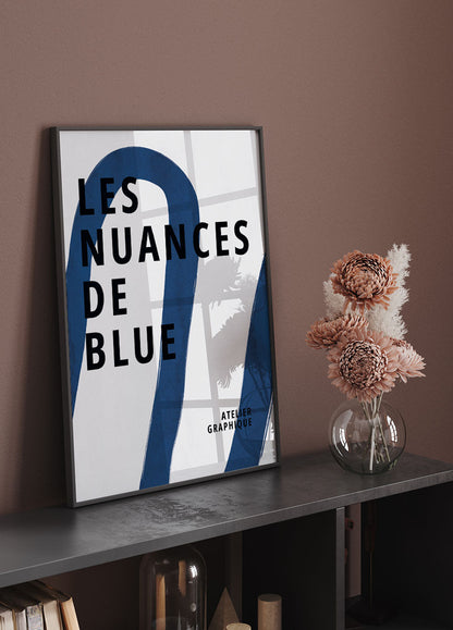 Les Nuances De Blue Plakat - Posterbox.no