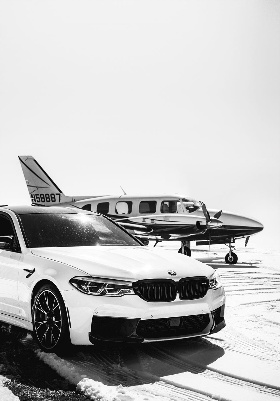 Luxury Life BMW Plakat