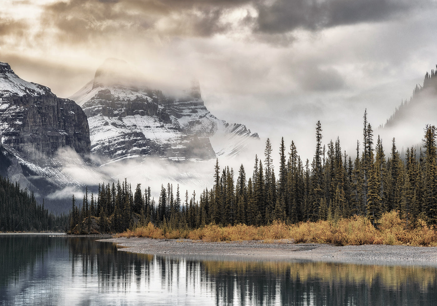 Maligne Lake Plakat