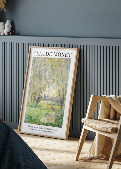 Monet Williows Plakat