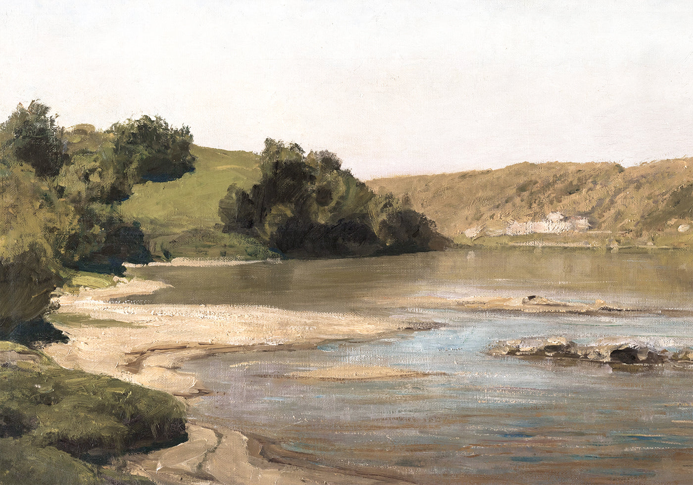 Oka River By Vasily Polenov Plakat