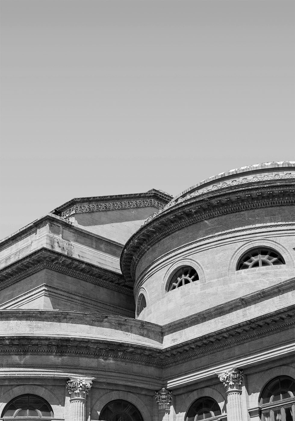 Opera in Palermo Plakat