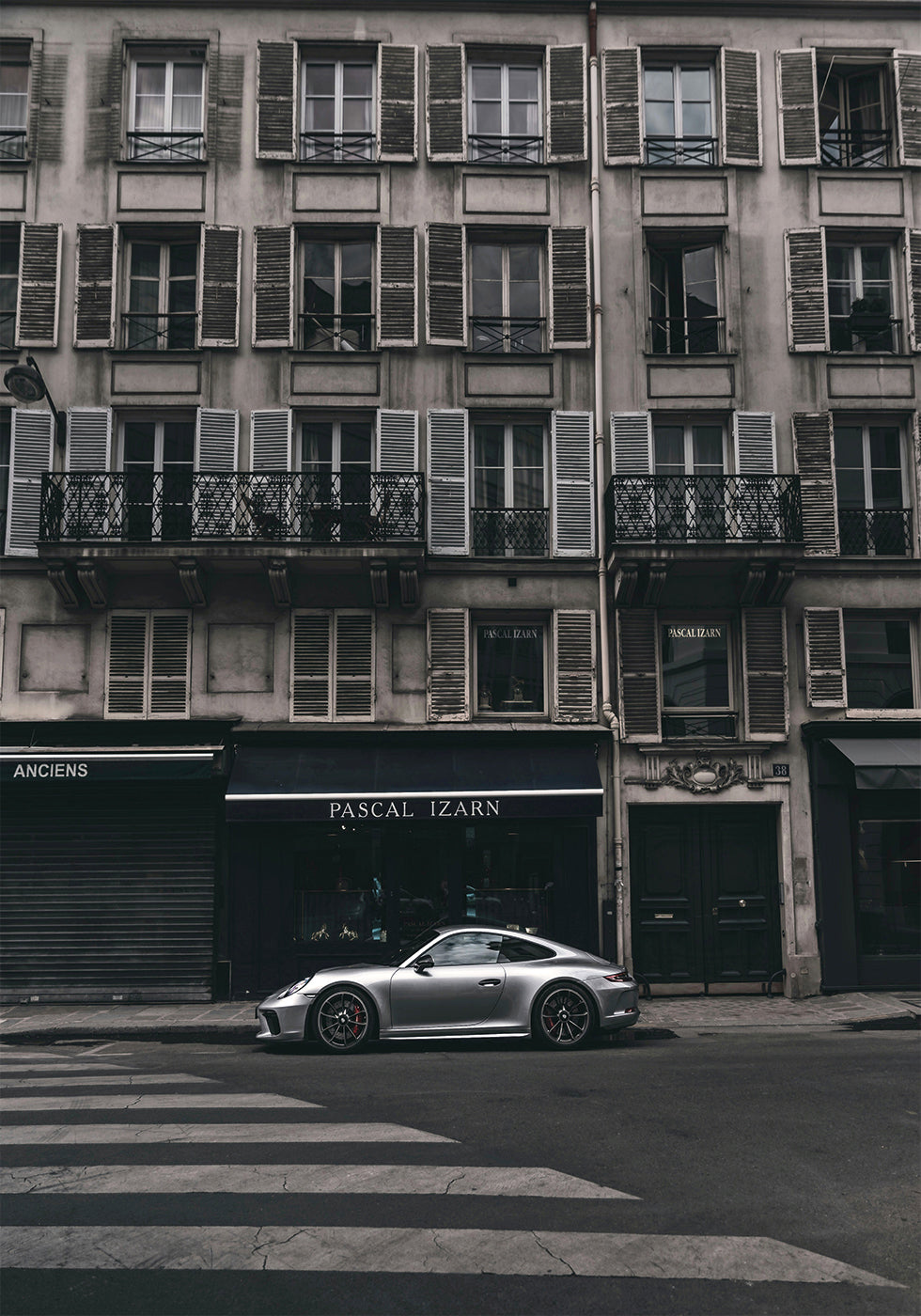 Porsche 911 Turbo Plakat