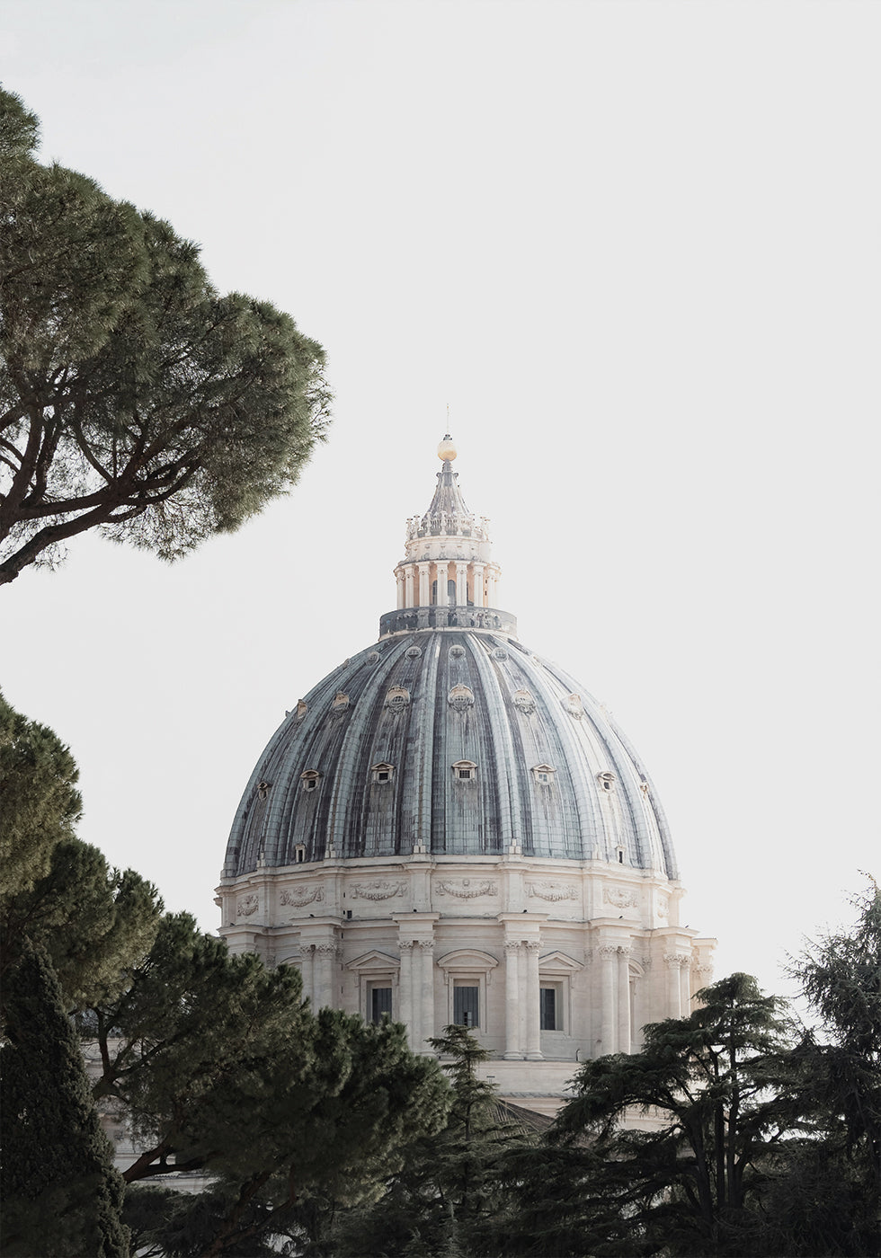 Saint Peter's Church Rome Plakat