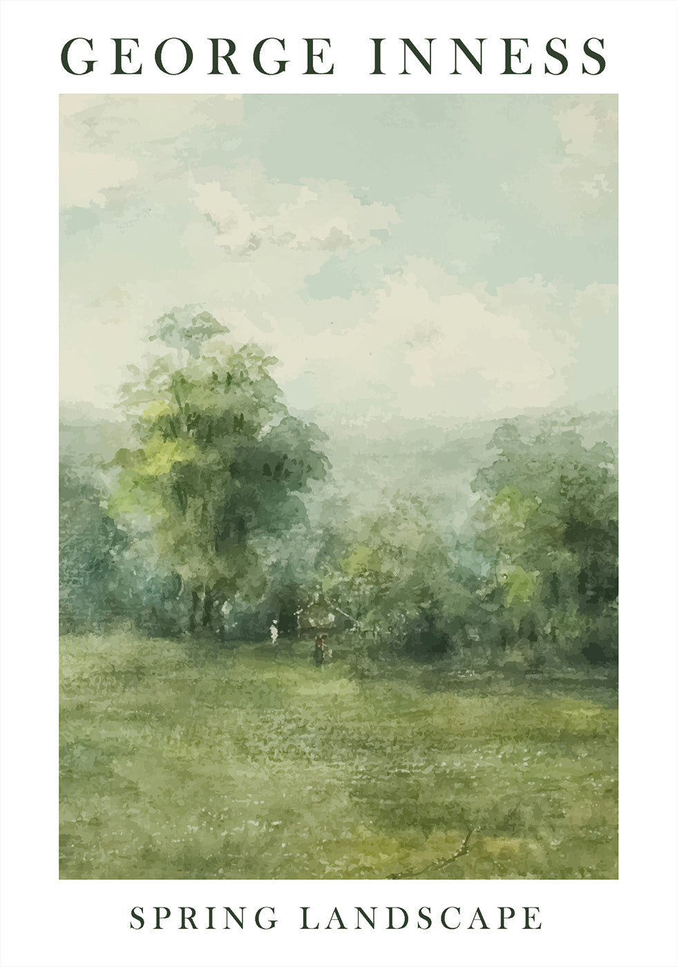 Spring Landscape Plakat