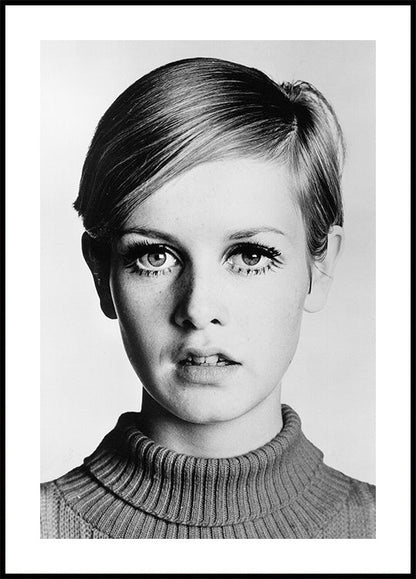 Supermodel Twiggy Plakat