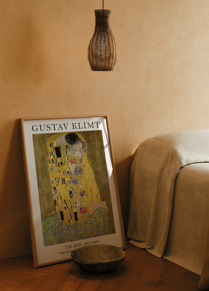 The Kiss By Gustav Klimt Plakat