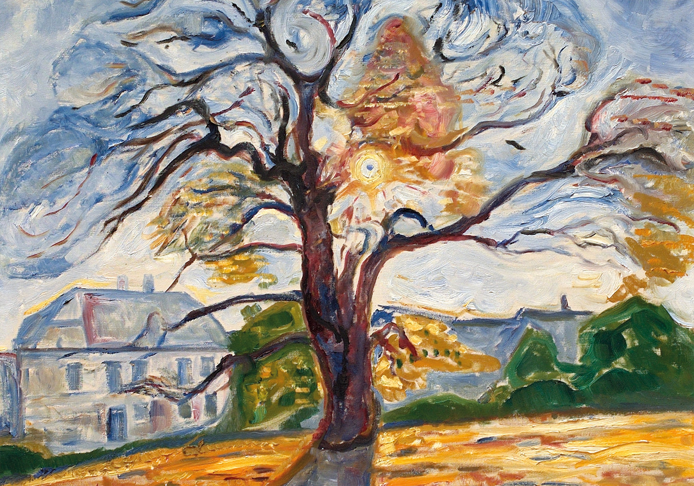 The Oak By Edvard Munch Plakat