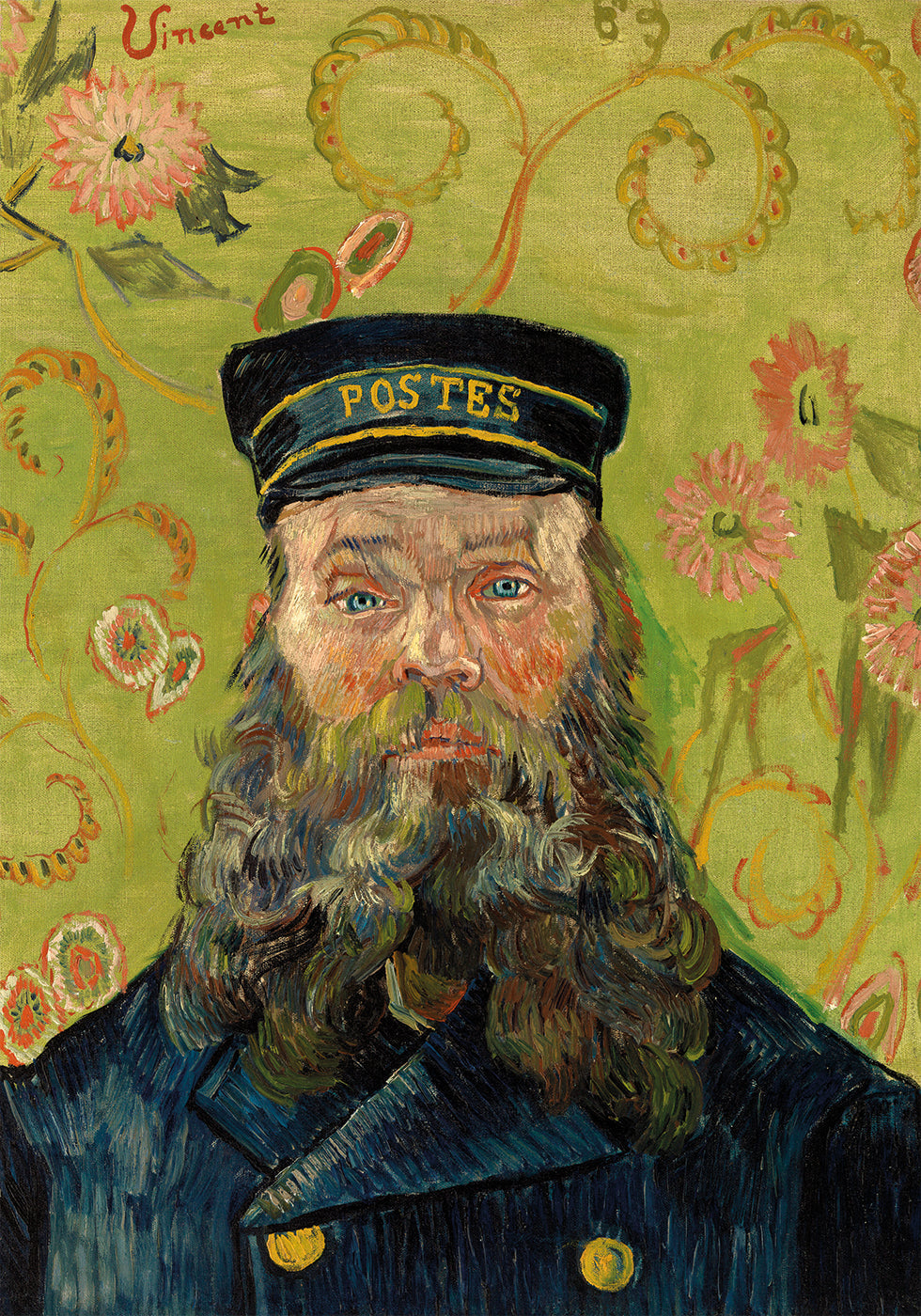 The Postman By Vincent van Gogh Plakat