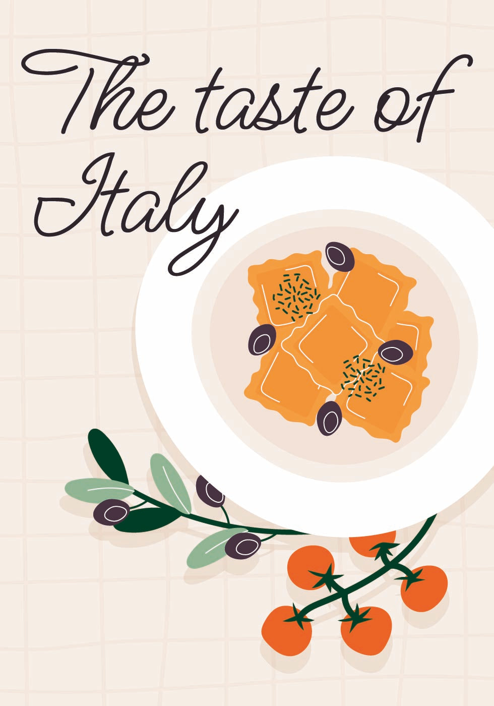 The Taste of Italy Plakat