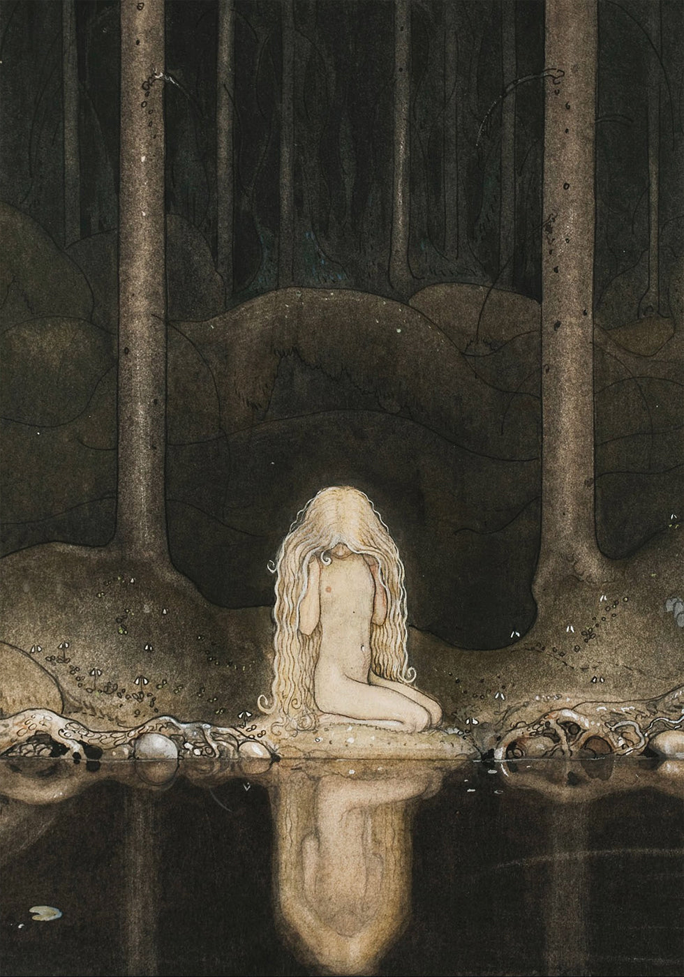 Tuvstarr By John Bauer Plakat