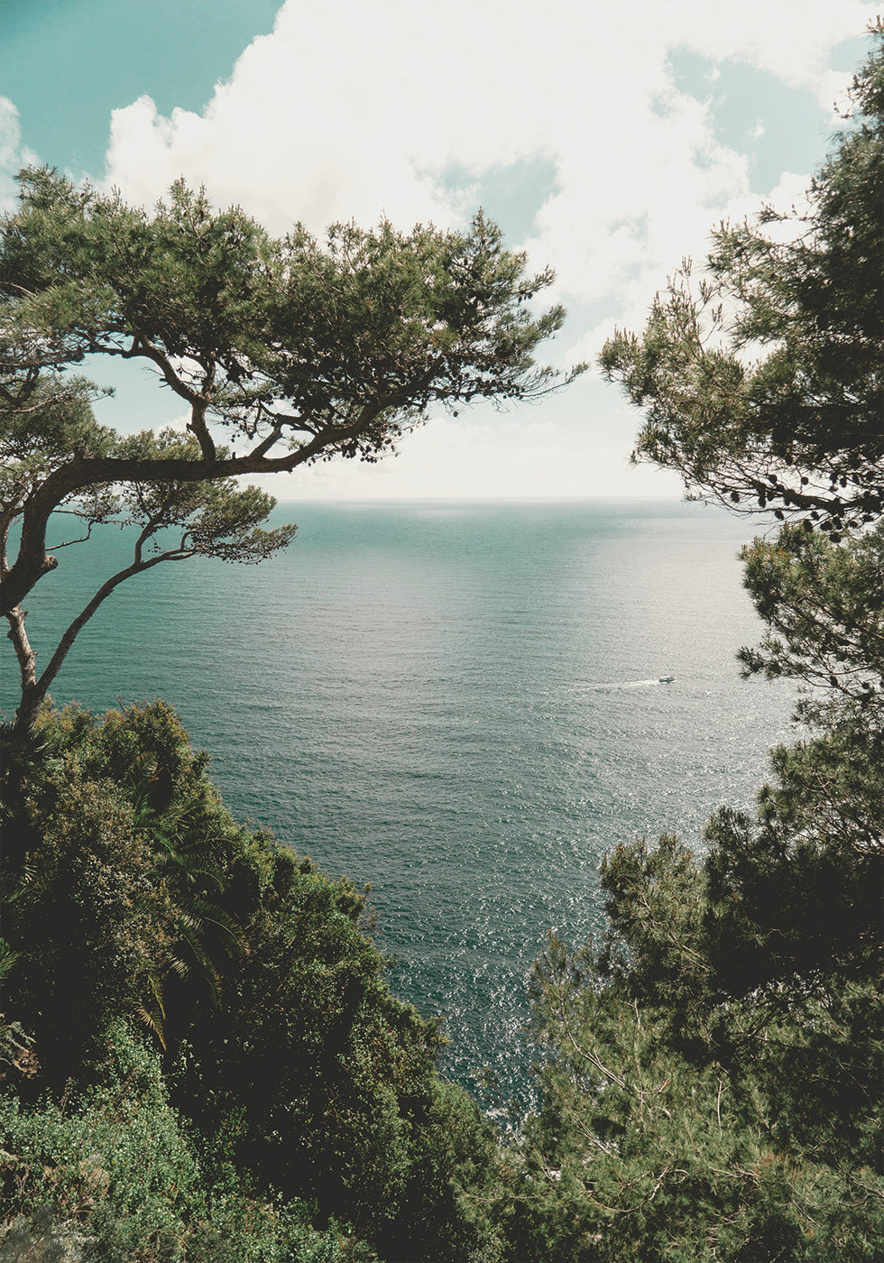 View of the Mediterranean Plakat