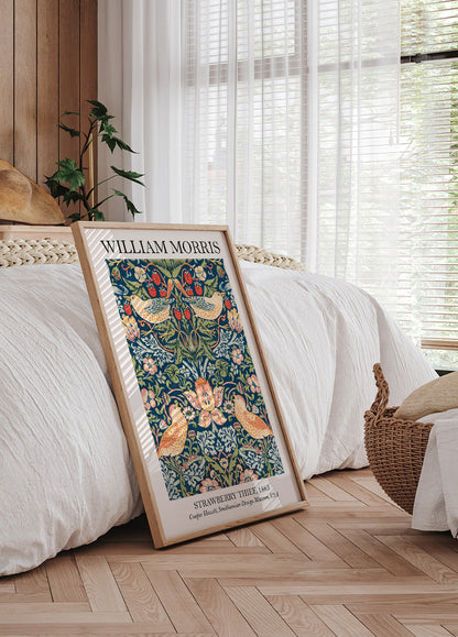 William Morris Strawberry Thief Plakat