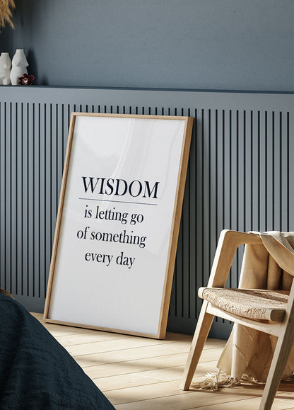 Wisdom Plakat - Posterbox.no