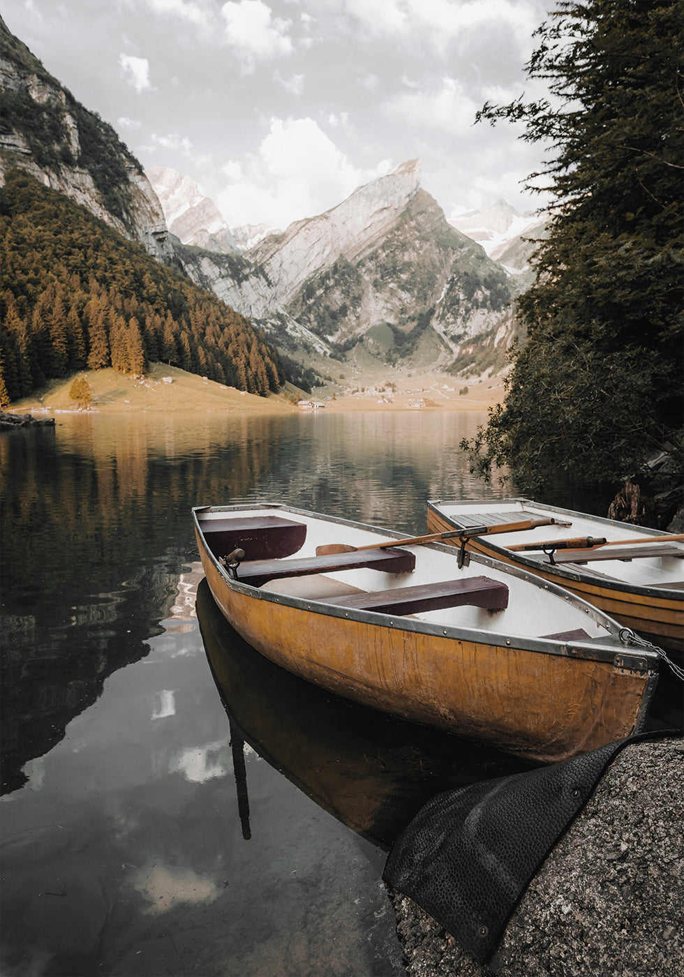 Serene Lake Reflection Plakat