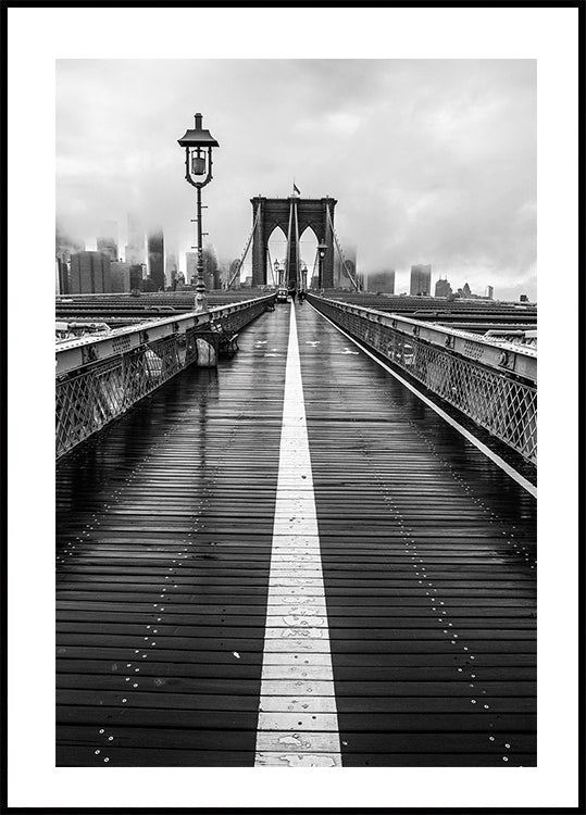 Brooklyn Bridge Walk Plakat