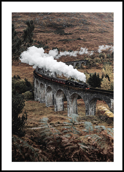 Steam Train Plakat