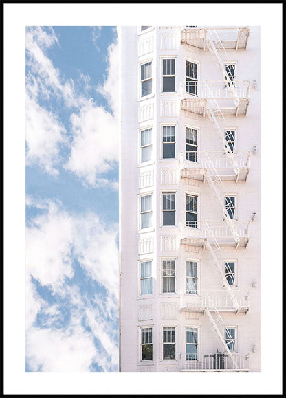 White Building Plakat