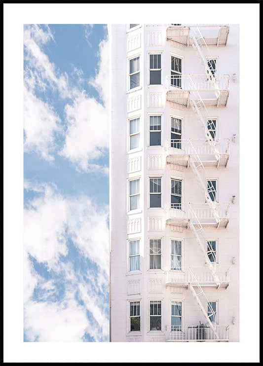 White Building Plakat