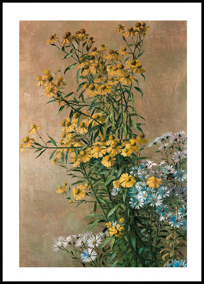 Fall Flowers By Gunnar Gunnarsson Wennerberg Plakat