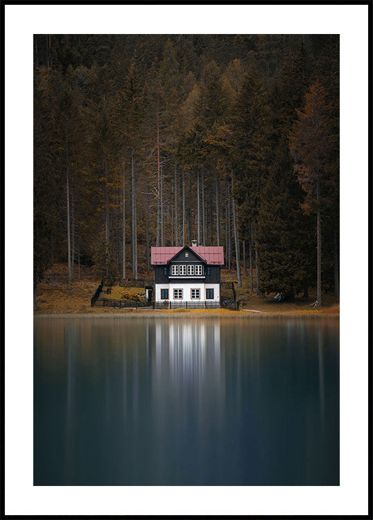 A House On The Shore Of The Lake Plakat