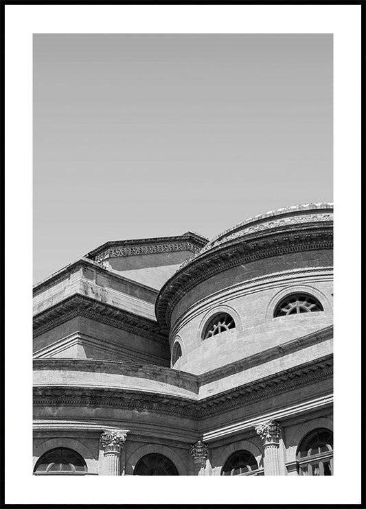 Opera in Palermo Plakat