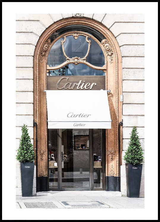 Cartier Shop Plakat - Posterbox.no