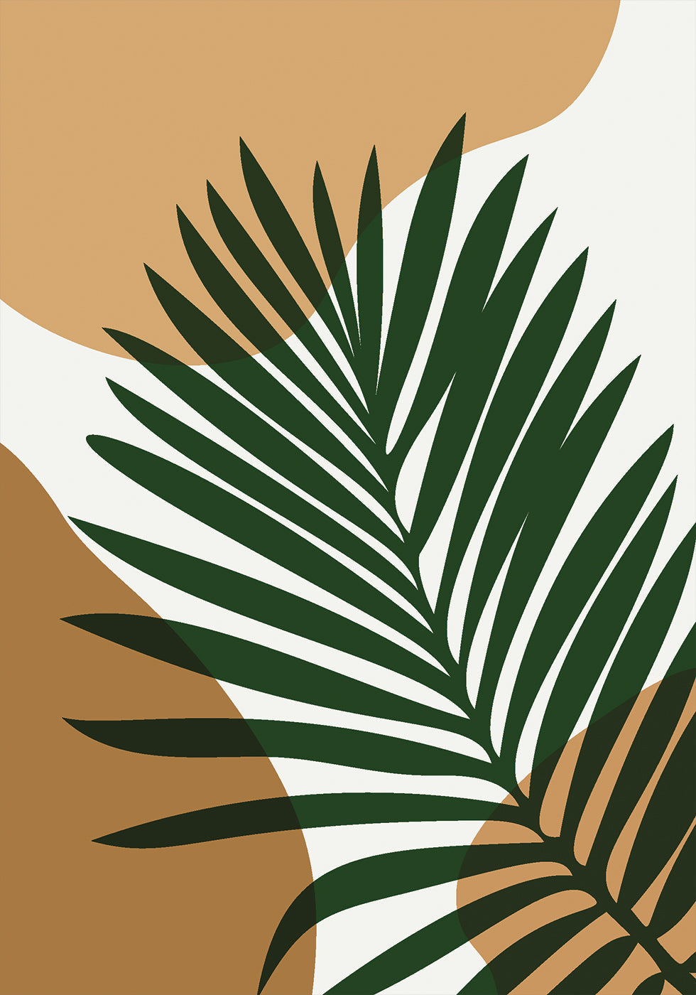 Palm Leaf Plakat