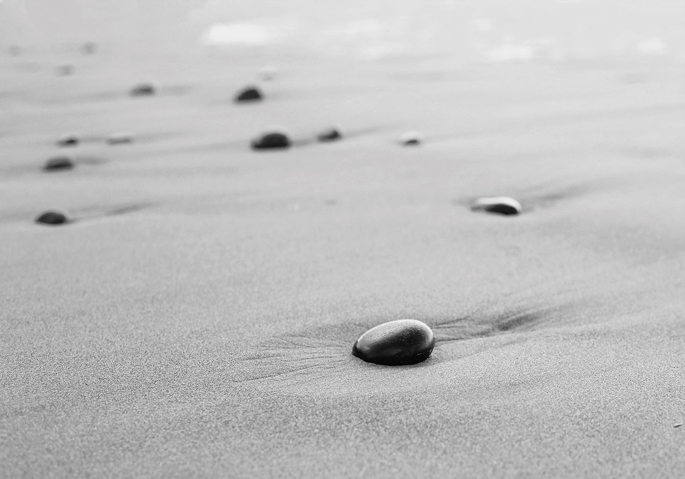 Small Stones On The Beach Plakat